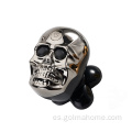 New Skull Design Baldhead 6 en 1 Máquina de afeitar Barba recargable Hombres Professional Gold Silver Razor Afeitadora para hombres